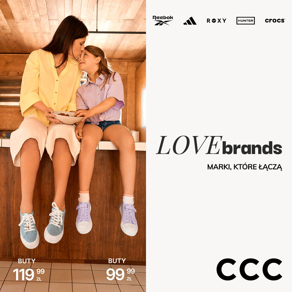 CCC LOVE BRANDS – kultowe marki dla całej rodziny - Galeria Korona Kielce