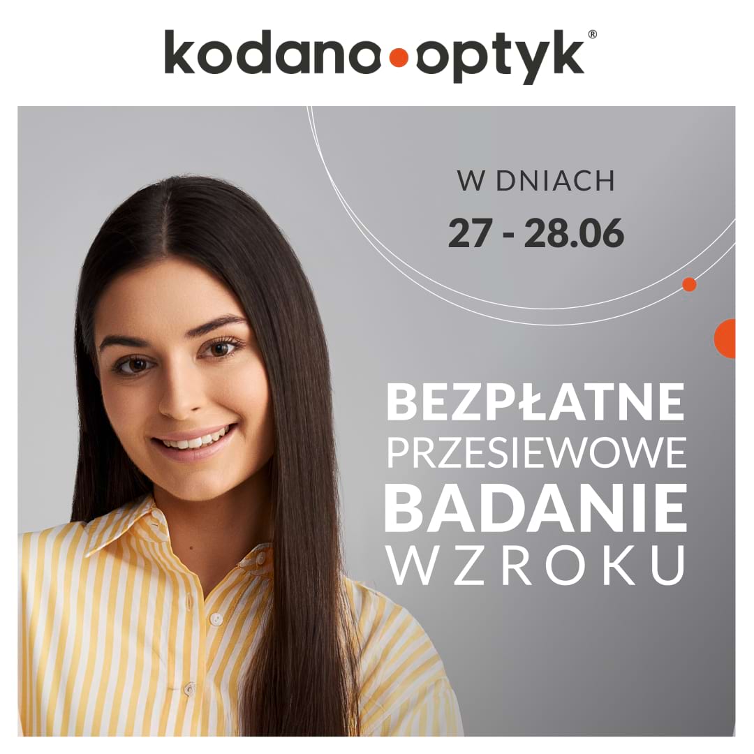 Darmowe, przesiewowe badanie wzroku - Galeria Korona Kielce
