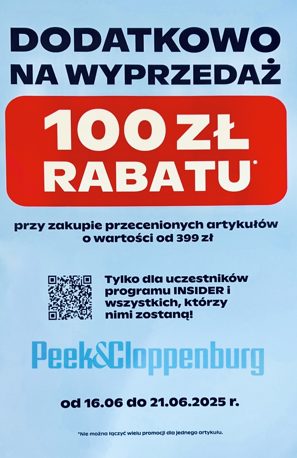 Akcja promocyjna Peek&Cloppenburg - Galeria Korona Kielce