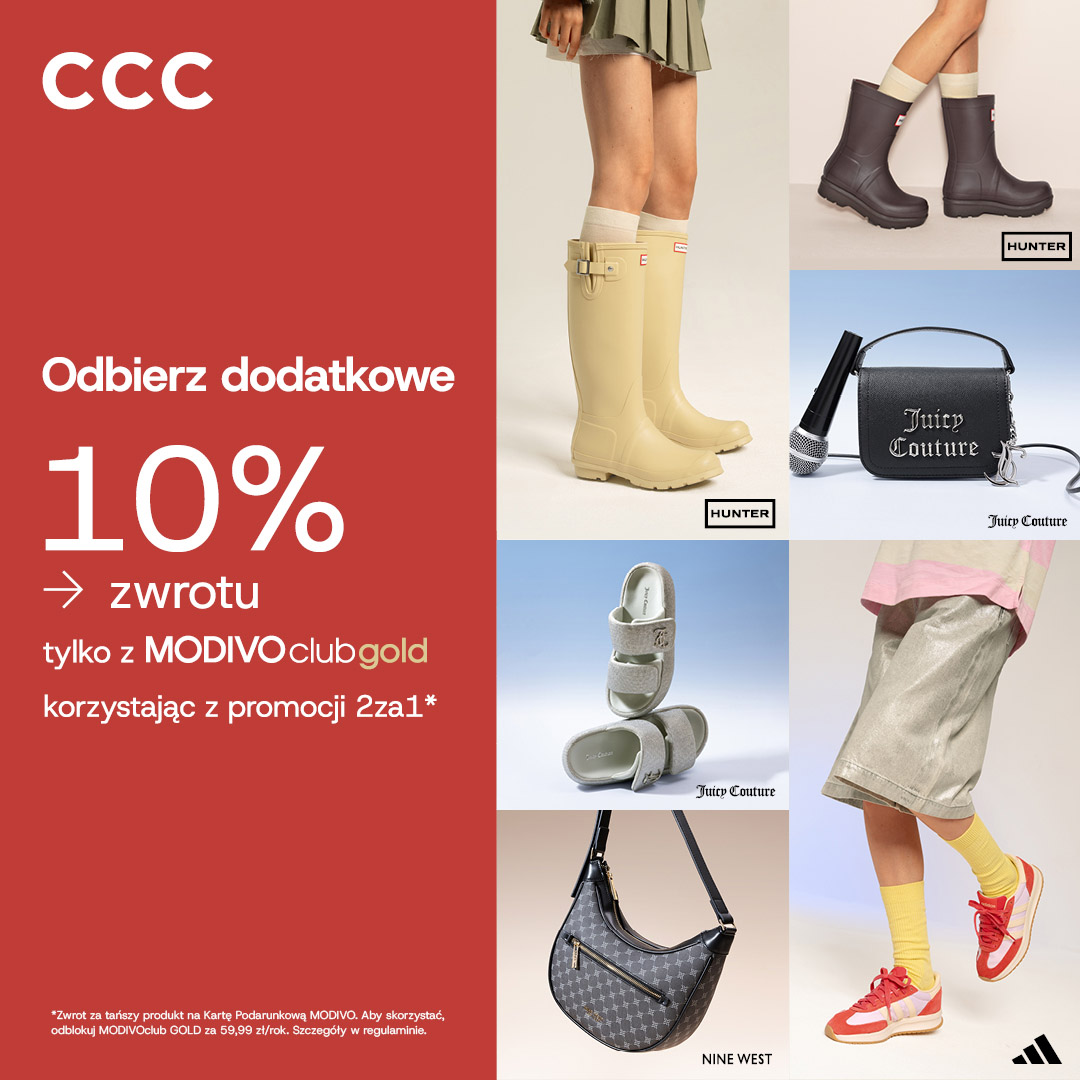 CCC: Letnie hity z MODIVOclub GOLD i promocjami w CCC! - Galeria Korona Kielce