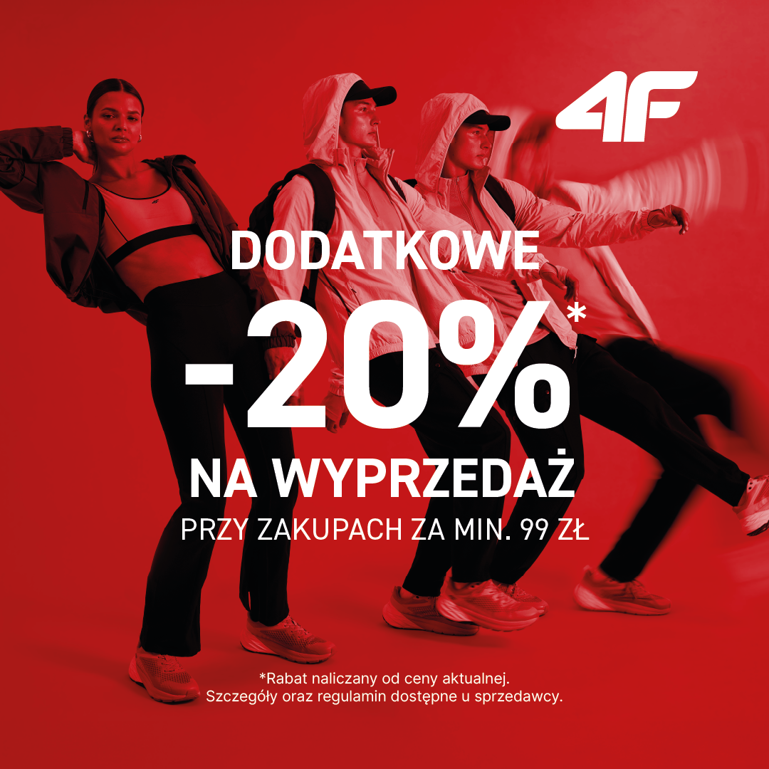 📣 Mega okazje czekają w 4F! - Galeria Korona Kielce