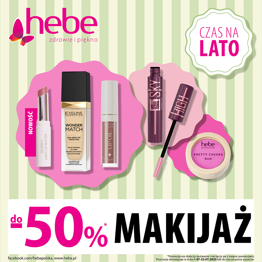 MAKIJAŻ DO -50% - Galeria Korona Kielce