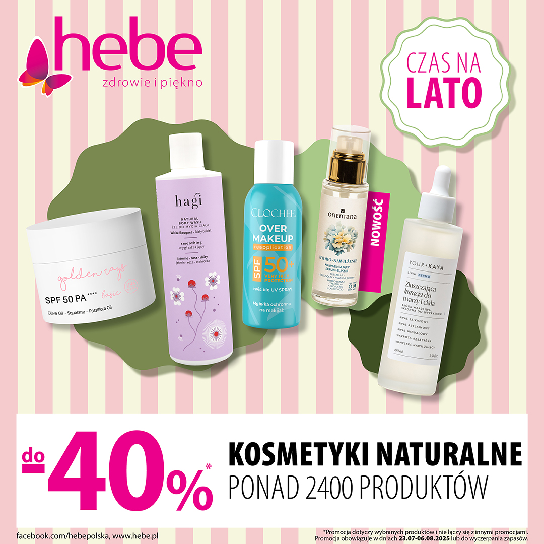 PRODUKTY NATURALNE do -40% - Galeria Korona Kielce