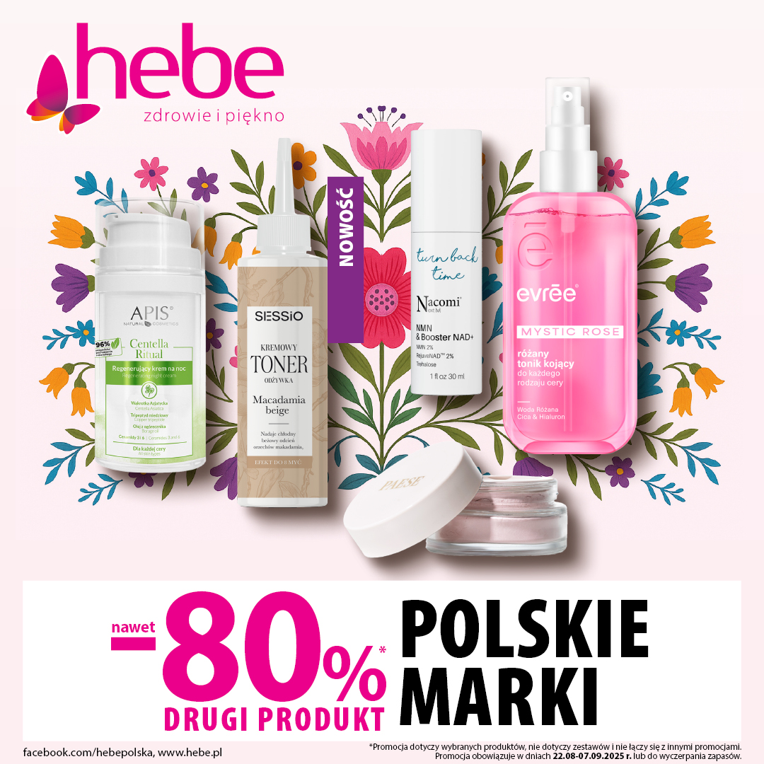 POLSKIE MARKI nawet -80% na drugi produkt - Galeria Korona Kielce