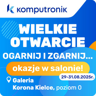 Wielkie Promocje w Nowym Salonie Komputronik w Galerii Korona w Kielcach! - Galeria Korona Kielce