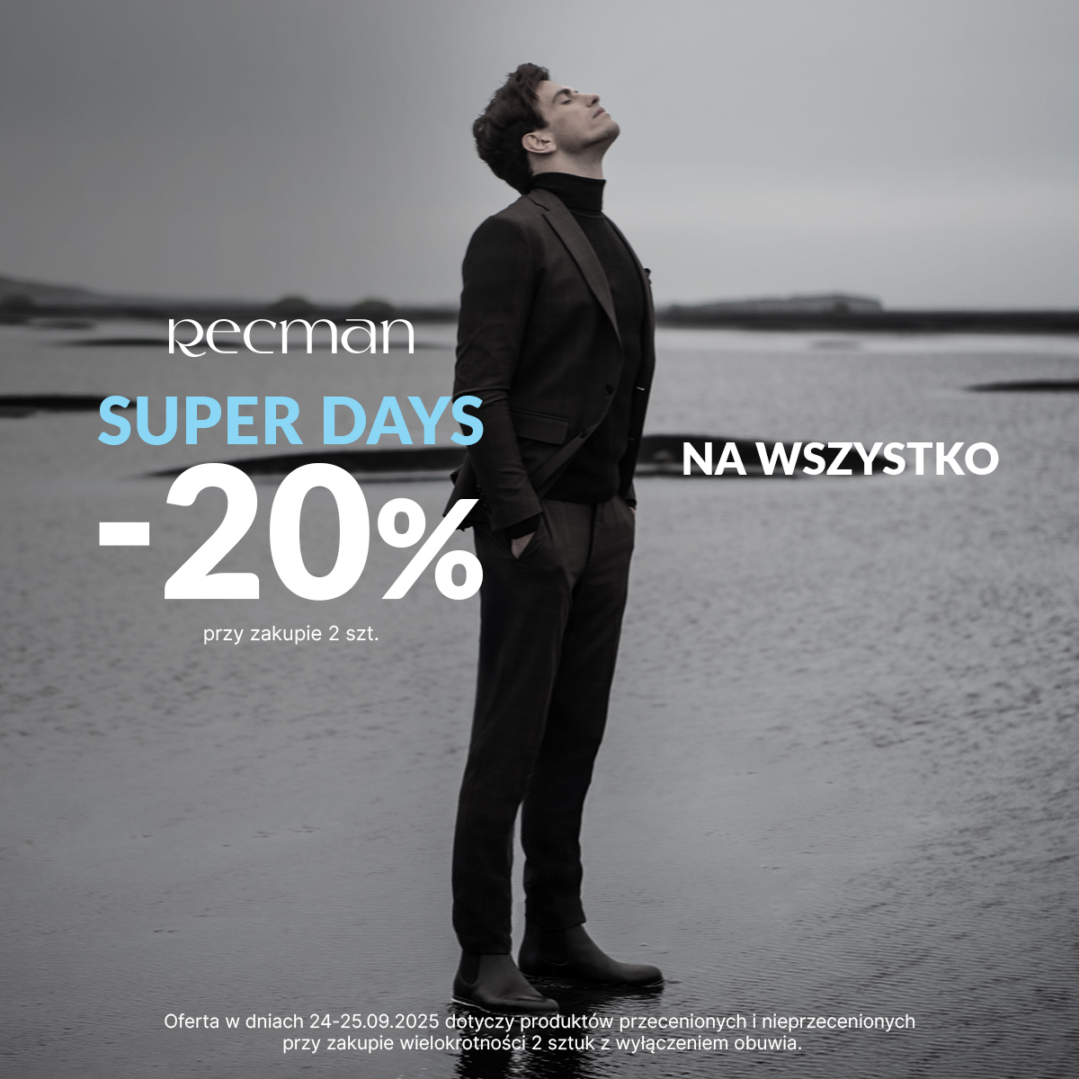 SUPER DAYS -20% na wszystko przy zakupie 2 sztuk - Galeria Korona Kielce