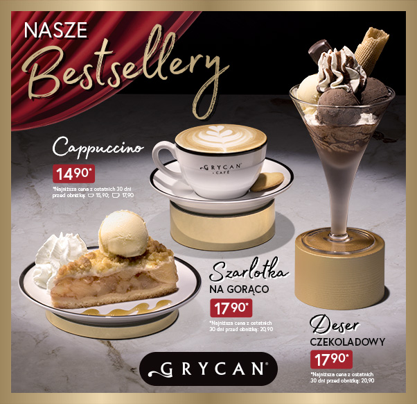 GRYCAN – Nasze Bestsellery - Galeria Korona Kielce
