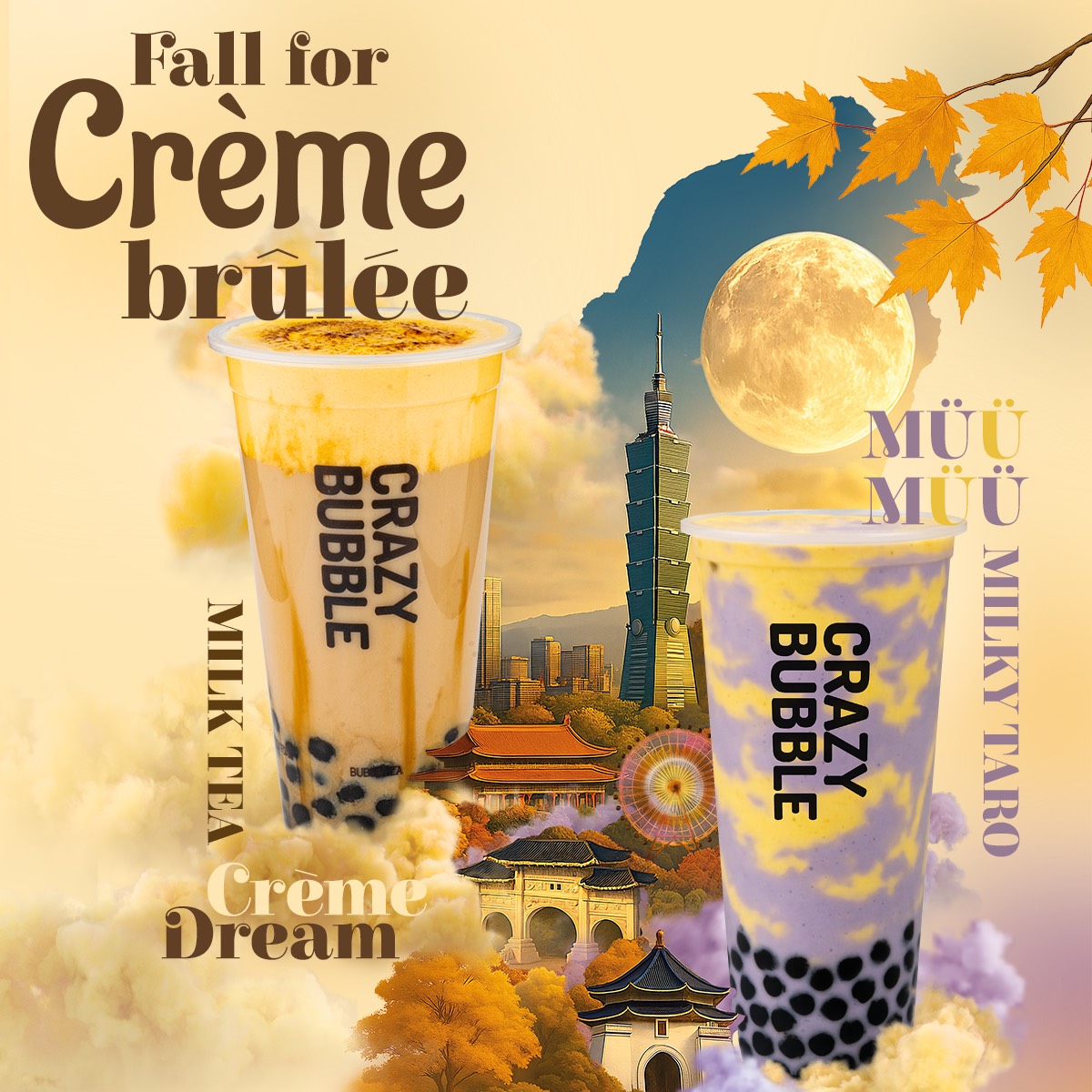 Jesień w Crazy Bubble smakuje wyjątkowo! - Galeria Korona Kielce