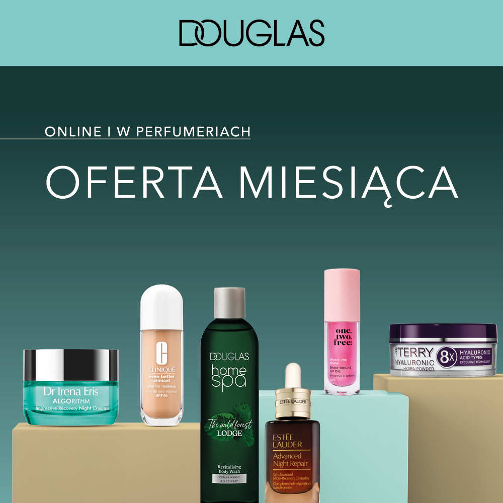 OFERTA MIESIĄCA W PERFUMERIACH DOUGLAS! - Galeria Korona Kielce