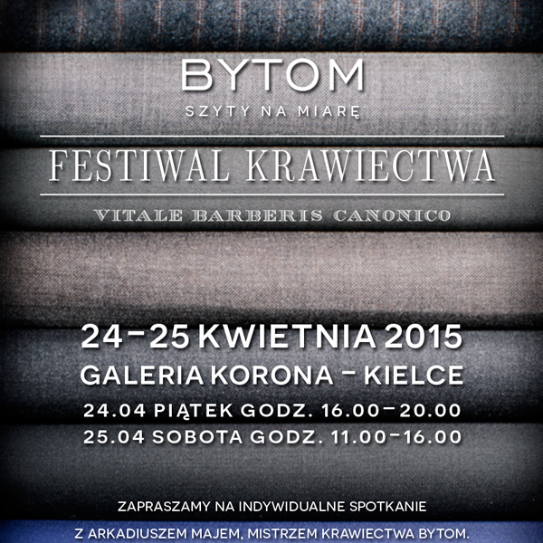 Festiwal Krawiectwa marki BYTOM - Galeria Korona Kielce
