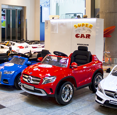 Super Car – wypożyczalnia autek dla dzieci